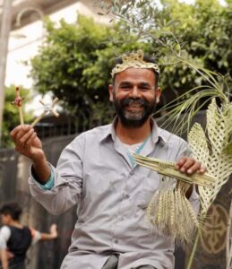 الاحتفال بأحد الشعانين عند المسيحيين 