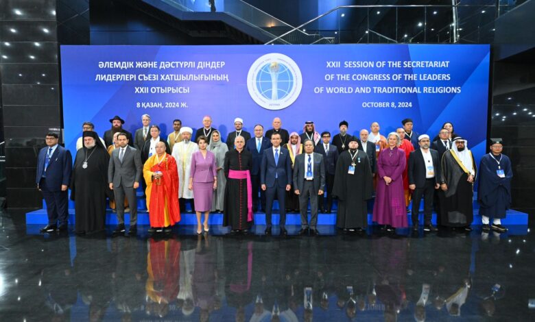 Muslim Council of Elders Participates in the 22nd Session of the General Secretariat of the Congress of Leaders of World and Traditional Religions in Kazakhstan